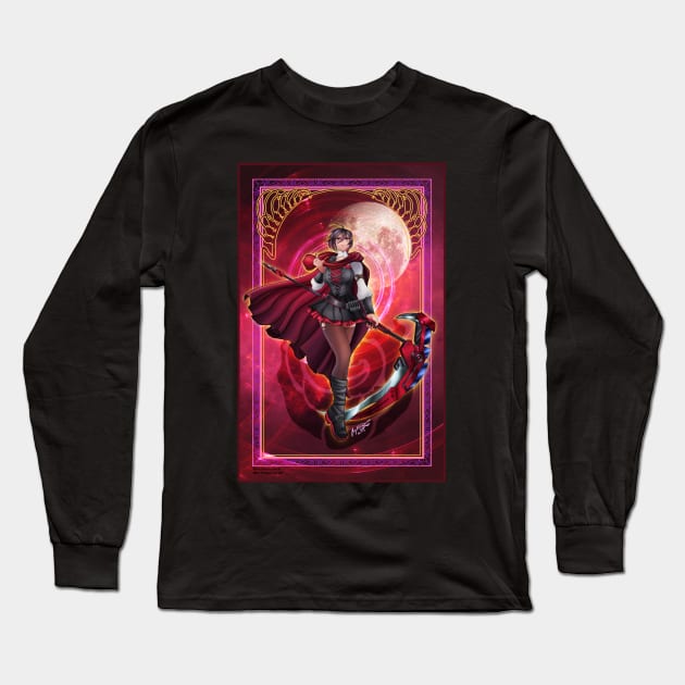 Ruby Rose - RWBY Long Sleeve T-Shirt by EvoComicsInc